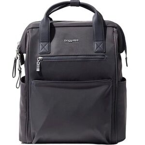 Baggallini Soho Black Nylon Backpack